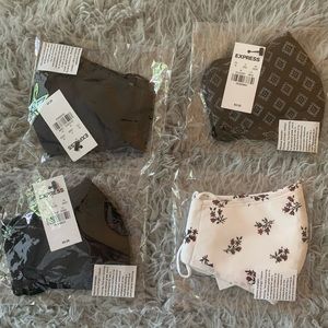4 Face Masks (Express brand)